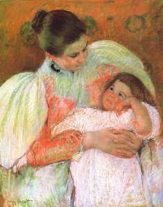 Mary Stevenson Cassatt - Nurse and Child