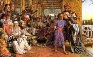 William Holman Hunt - The Finding of the Saviour in the Temple