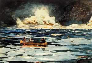 Winslow Homer - Under the Falls, the Grand Discharge