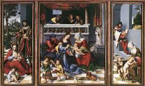 Lucas Cranach The Elder - Altarpiece of the Holy Family