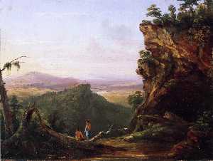 Thomas Cole - Indians Viewing Landscape