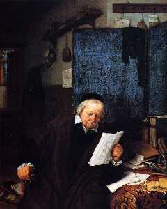 Adriaen Van Ostade - Lawyer In His Study