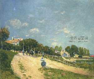 Alfred Sisley - Landscape at Andresy