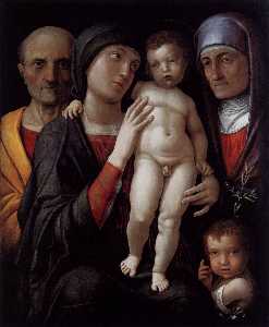 Andrea Mantegna - The Holy Family