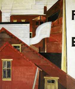 Charles Demuth - In the Provence (aka Roofs)