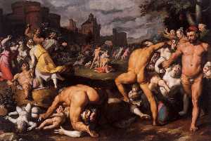 Cornelis Cornelisz Van Haarlem - Massacre of the Innocents