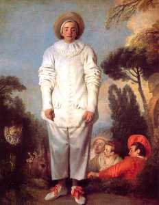 Jean Antoine Watteau - Pierrot