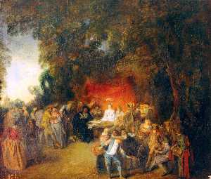 Jean Antoine Watteau - The Marriage Contract