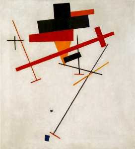 Kazimir Severinovich Malevich - Suprematist Painting 10