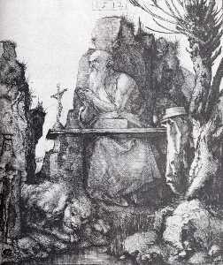 Albrecht Durer - St Jerome by the Pollard Willow