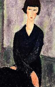 Amedeo Modigliani - The Black Dress