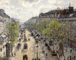 Camille Pissarro - Boulevard Montmartre Spring