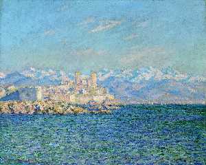 Claude Monet - Antibes, Afternoon Effect