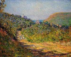 Claude Monet - At Les Petit-Dalles