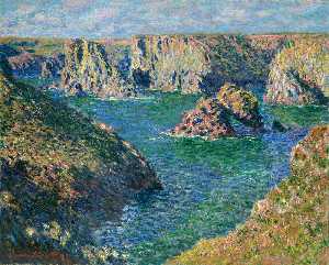Claude Monet - Port Donnant, Belle Ile