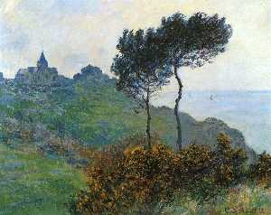 Claude Monet - The Church at Varengaville, Grey Weather