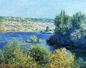 Claude Monet - The Seine at Vetheuil 3