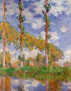 Claude Monet - Three Trees in Summer