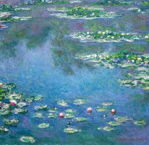 Claude Monet - Water Lilies - (own a famous paintings reproduction)
