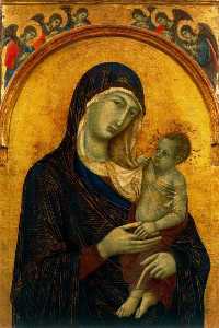Duccio Di Buoninsegna - Madonna de Perugia