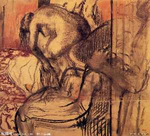 Edgar Degas - After the Bath (11)