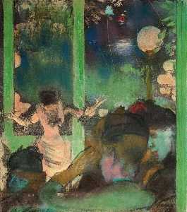 Edgar Degas - At the Cafe des Ambassadeurs 1