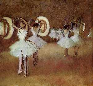 Edgar Degas - Dance Rehearsal in the Studio of the Opera