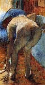 Edgar Degas - Leaving the Bath 1