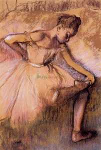 Edgar Degas - Pink Dancer