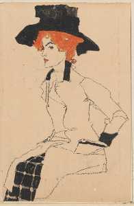 Egon Schiele - Portrait of a Woman 2