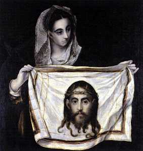 El Greco (Doménikos Theotokopoulos) - St Veronica Holding the Veil