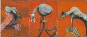 Francis Bacon - Three Studies for Figures at the Base of a Crucifixion