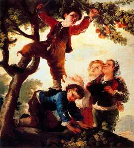 Francisco De Goya - Boys picking fruit