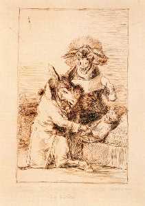 Francisco De Goya - De que mal morira 1