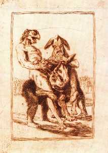 Francisco De Goya - Miren que grabes!