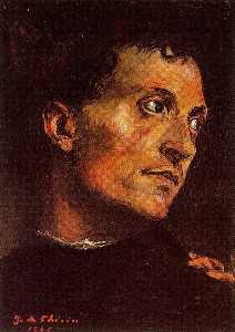 Giorgio De Chirico - Portrait of a man