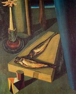 Giorgio De Chirico - Sacred Fish