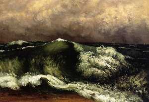 Gustave Courbet - The Wave