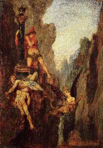 Gustave Moreau - The Sphinx Undone