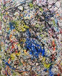 Jackson Pollock - Reflection of the Big Dipper
