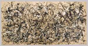 Jackson Pollock - Ritmo de otoño