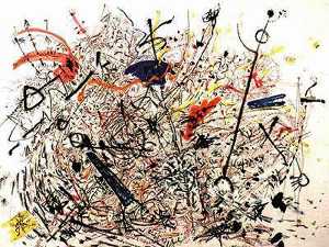 Jackson Pollock - Untitled 16