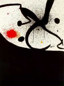 Joan Miro - Pájaro, insecto, constelación