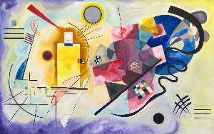 Wassily Kandinsky - Yellow - Red - Blue
