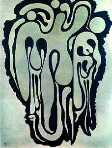 Wassily Kandinsky - Green Figure