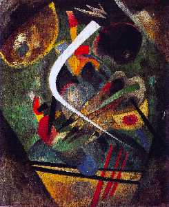 Wassily Kandinsky - White stroke