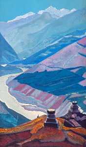 Nicholas Roerich - Chandra-Bhaga (Path to Triloknath)