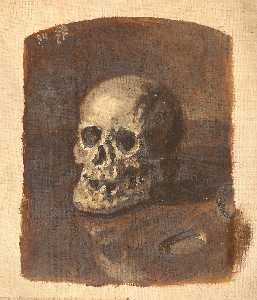 Nicholas Roerich - Study of a Skull