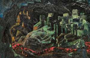 Nicholas Roerich - The Dead City
