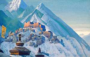 Nicholas Roerich - Tibet. Himalayas.